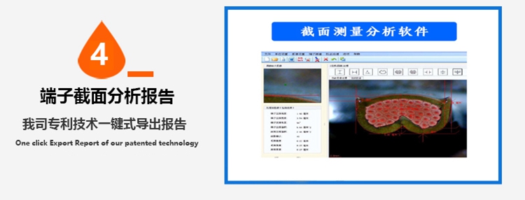 端子截面分析儀TZ-QC200(圖9) 端子截面分析儀TZ-QC200